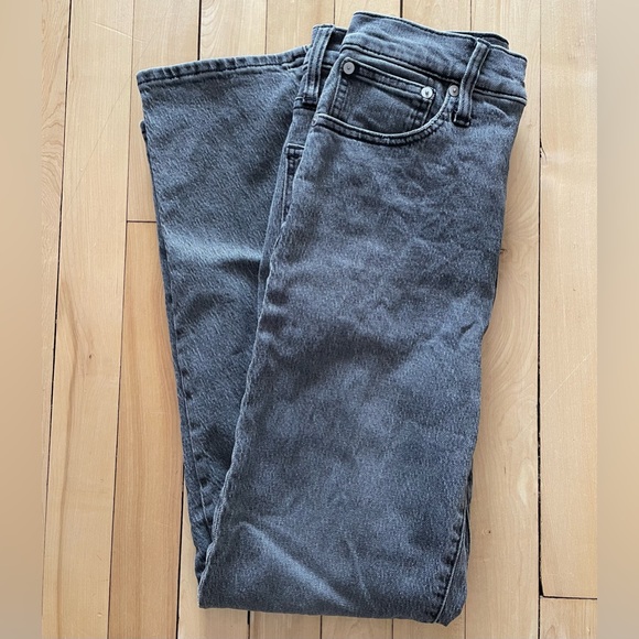 Madewell Perfect Vintage Straight Jeans 25 Cosner Wash - Picture 4 of 5